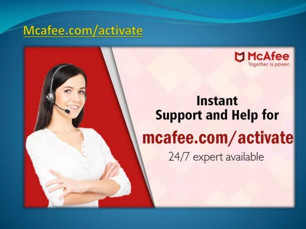 mcafee com activate