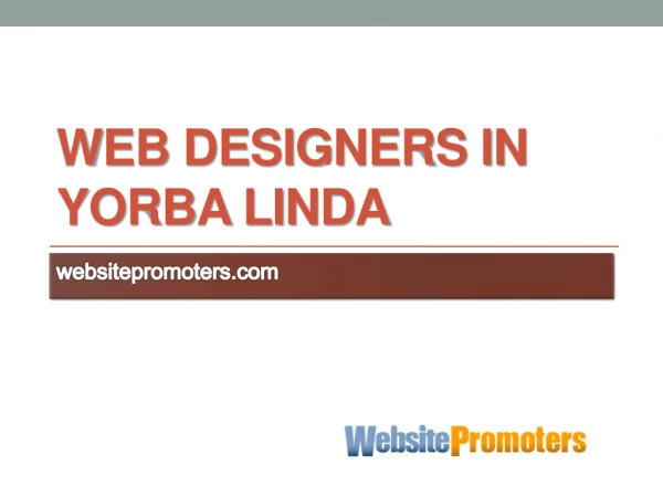 Web Designers in Yorba Linda - (855) 325-3774