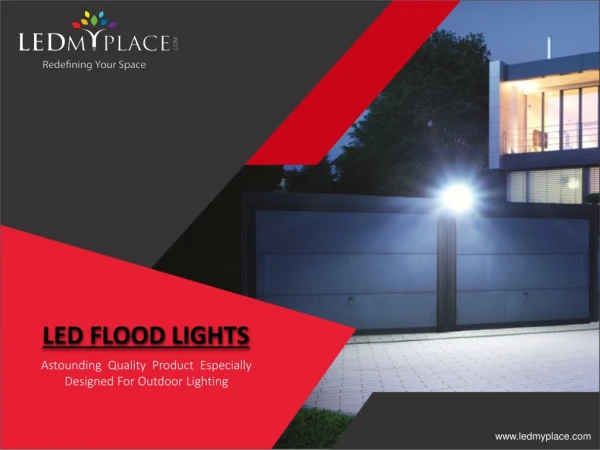 LED Flood Light Fixtures for Sale Online
