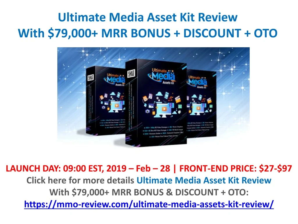 ultimate media asset kit review with