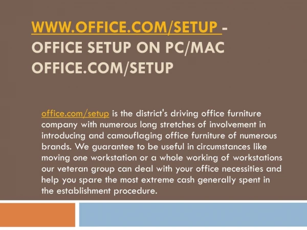 www office com setup office setup on pc mac office com setup