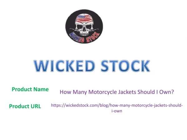 How Many Motorcycle Jackets Should I Own?