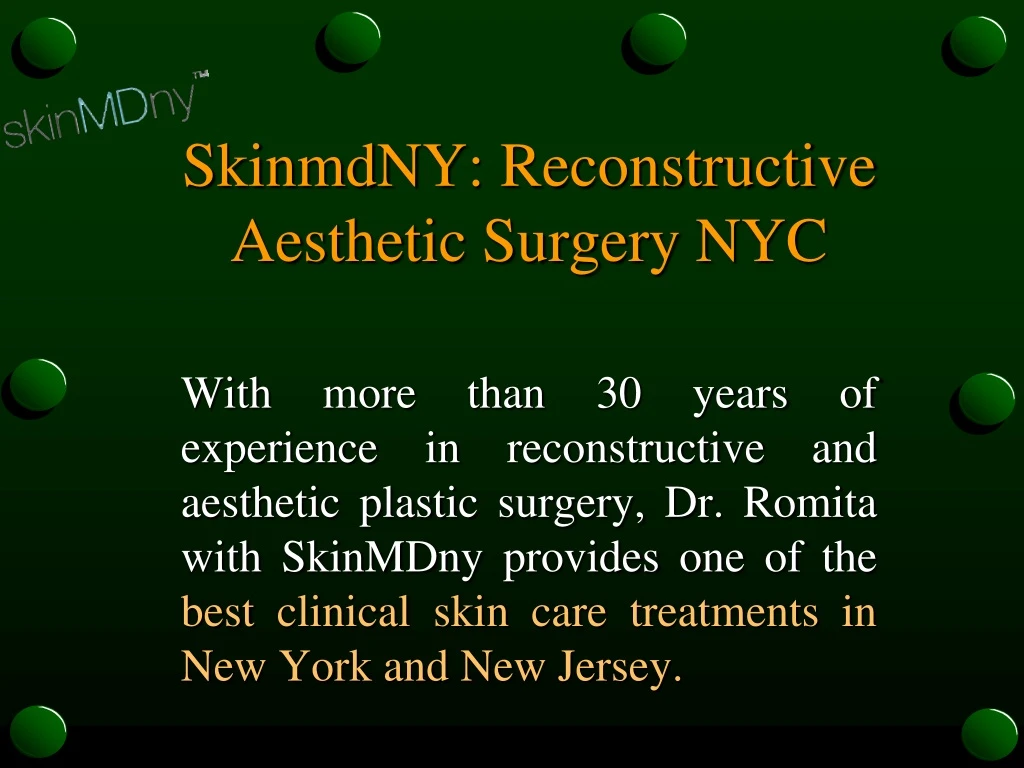skinmdny reconstructive aesthetic surgery nyc