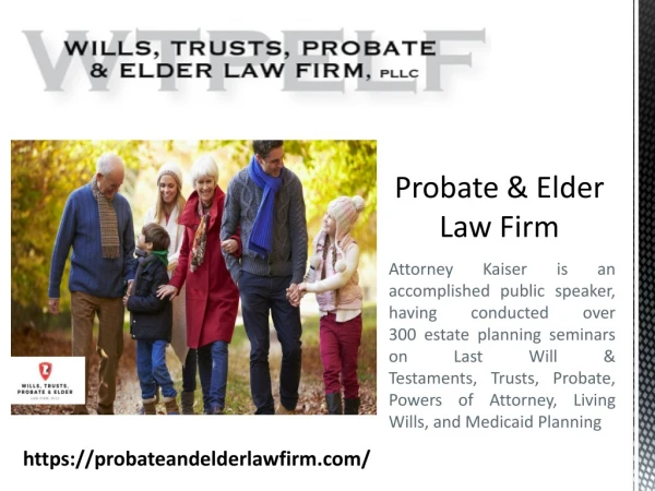 Try the best Probate and Trust Administration