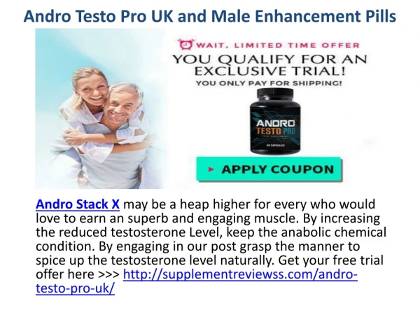 Andro Testo Pro UK Pills Does It Really Works?