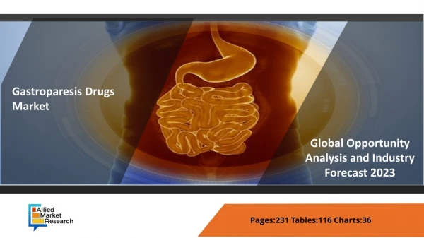 Gastroparesis Drugs Market Is Anticipated To Drive the Market Growth