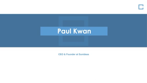 Paul Kwan (Maybank) - IT Professional
