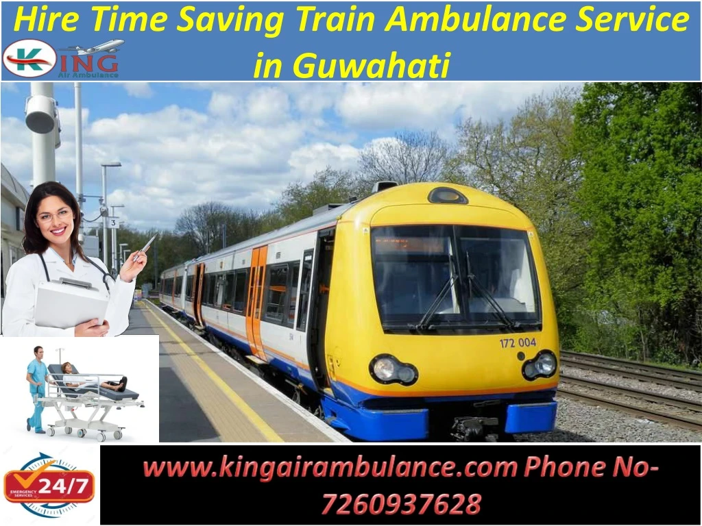 hire time saving train ambulance service