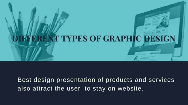 Different types of Graphic Design