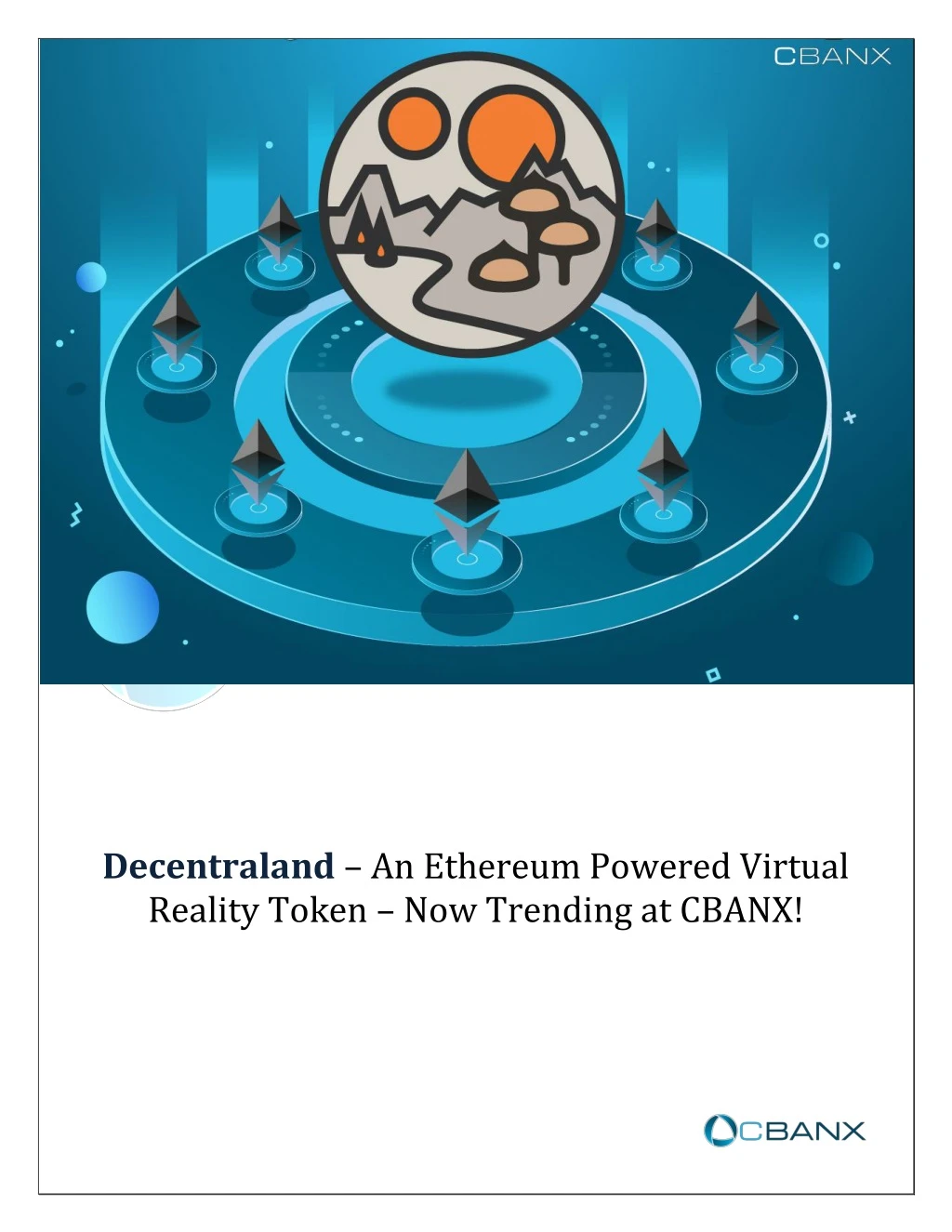decentraland an ethereum powered virtual reality