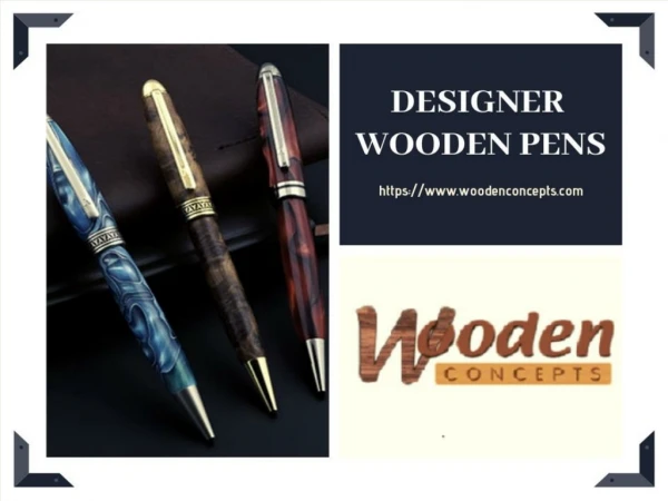 Beautiful Wooden Pens