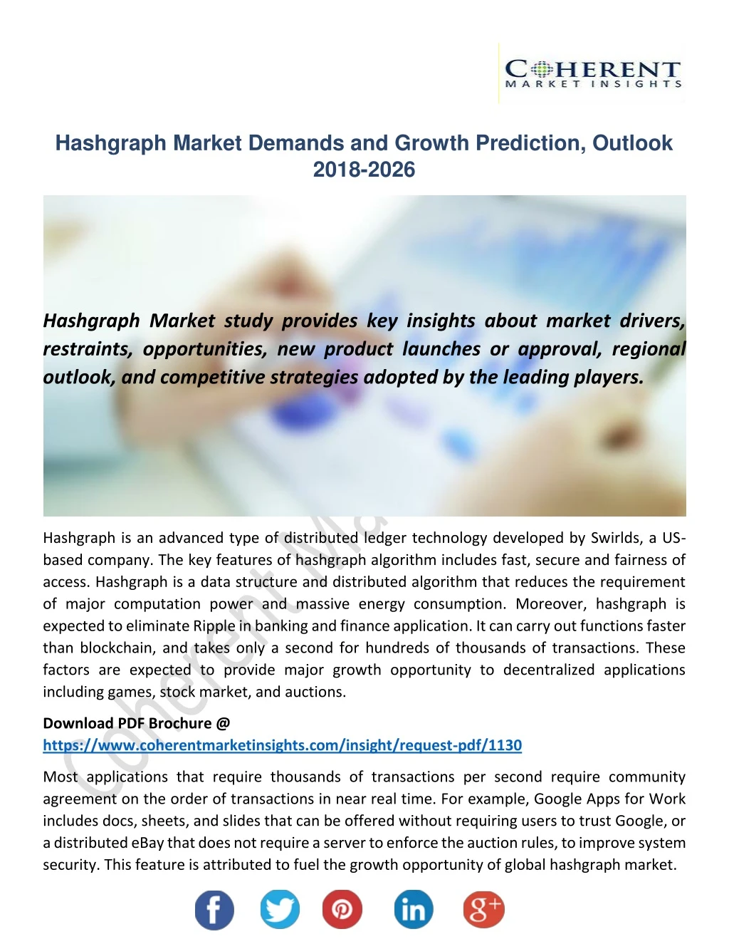 hashgraph market demands and growth prediction