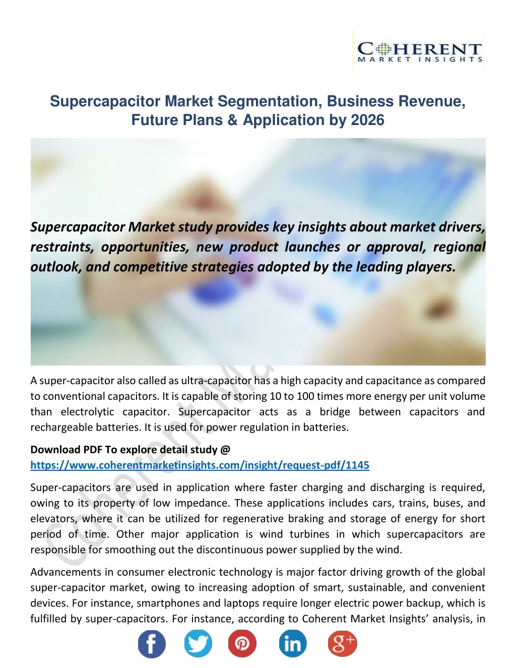 supercapacitor market segmentation business