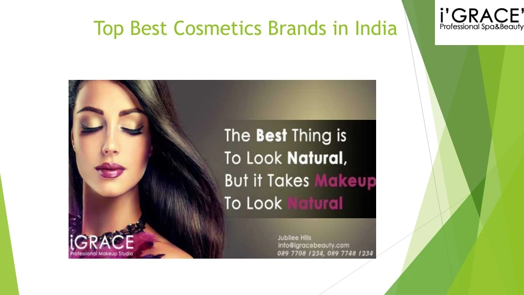 top best cosmetics brands in india