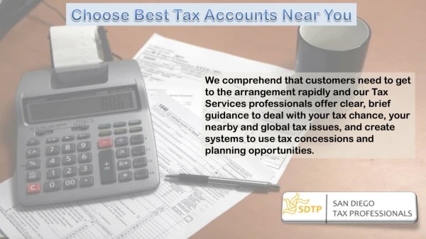 Choose best Tax Accountants Near You