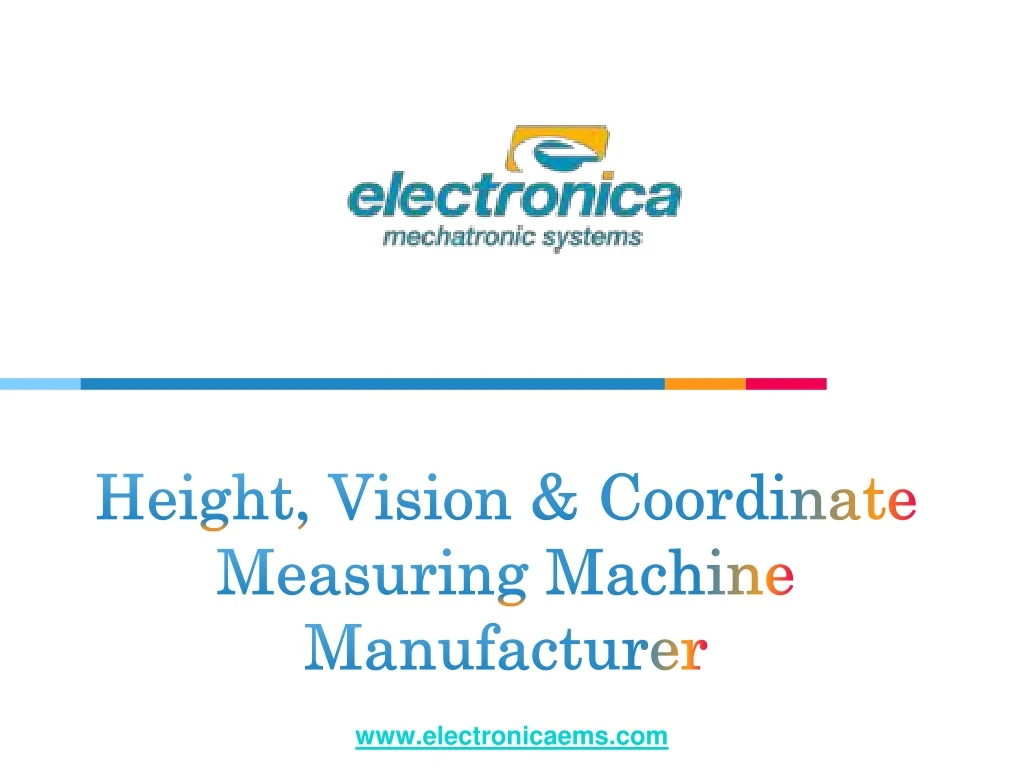 height vision coordinate measuring machine manufacturer