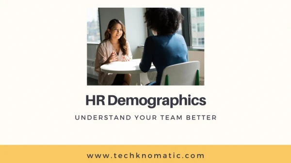 Hr analysis dashboard-Techknomatic Services