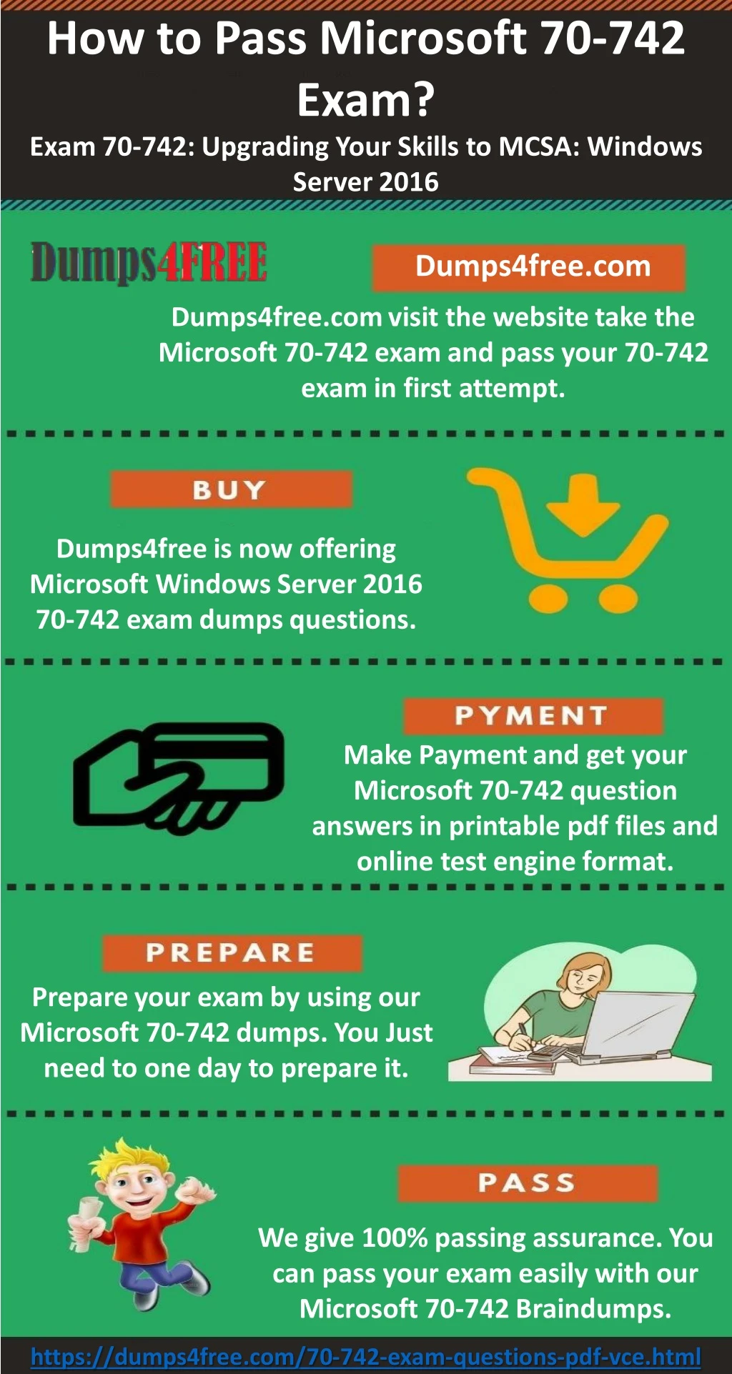 how to pass microsoft 70 742 exam