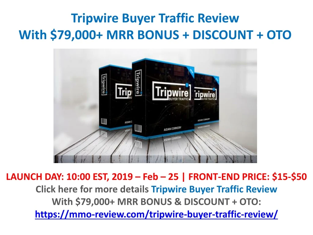 tripwire buyer traffic review with