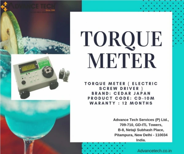 Buy Torque Meter Online