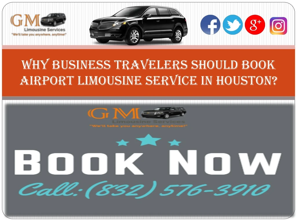 why business travelers should book airport limousine service in houston