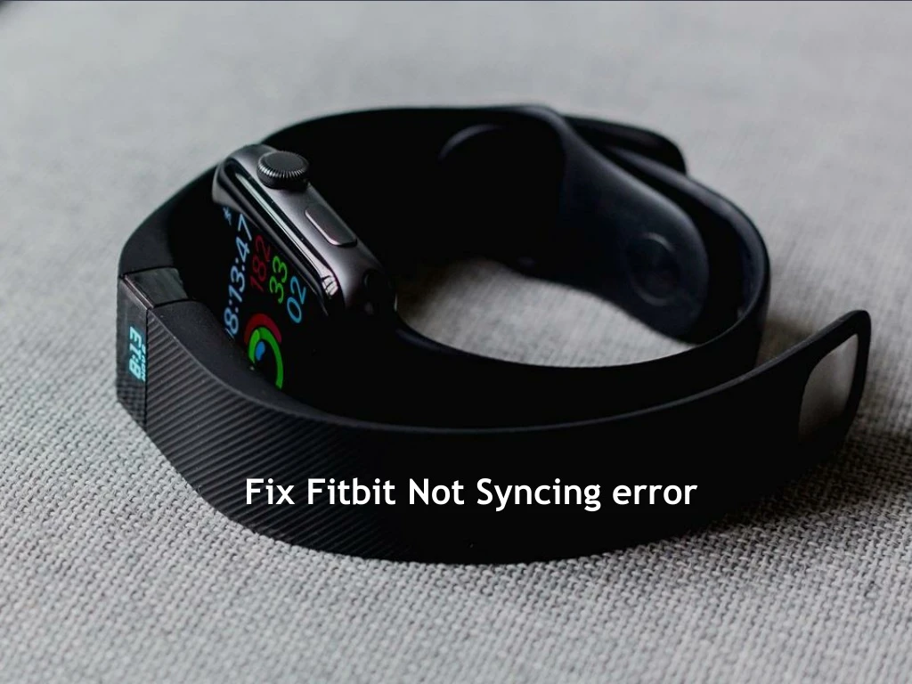 fix fitbit not syncing error