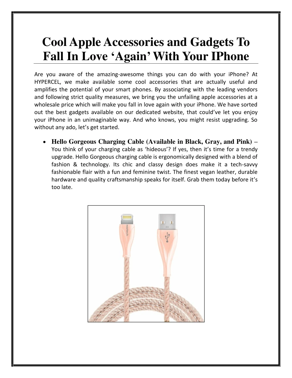 cool apple accessories and gadgets to fall