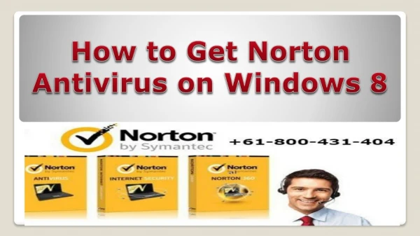 How to Get Norton Antivirus on Windows 8?