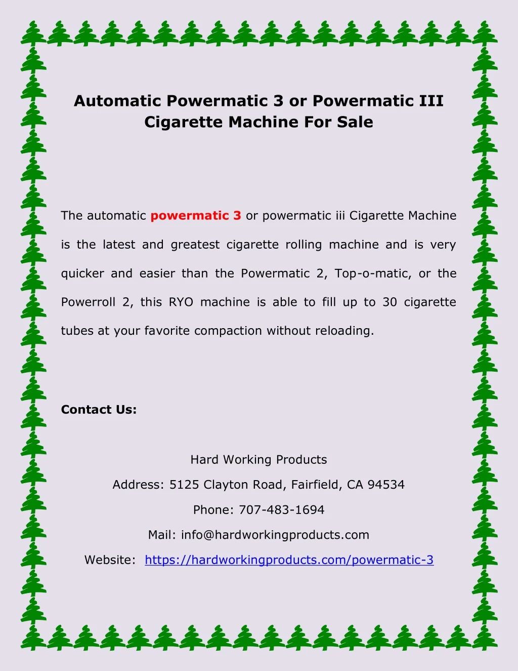 automatic powermatic 3 or powermatic