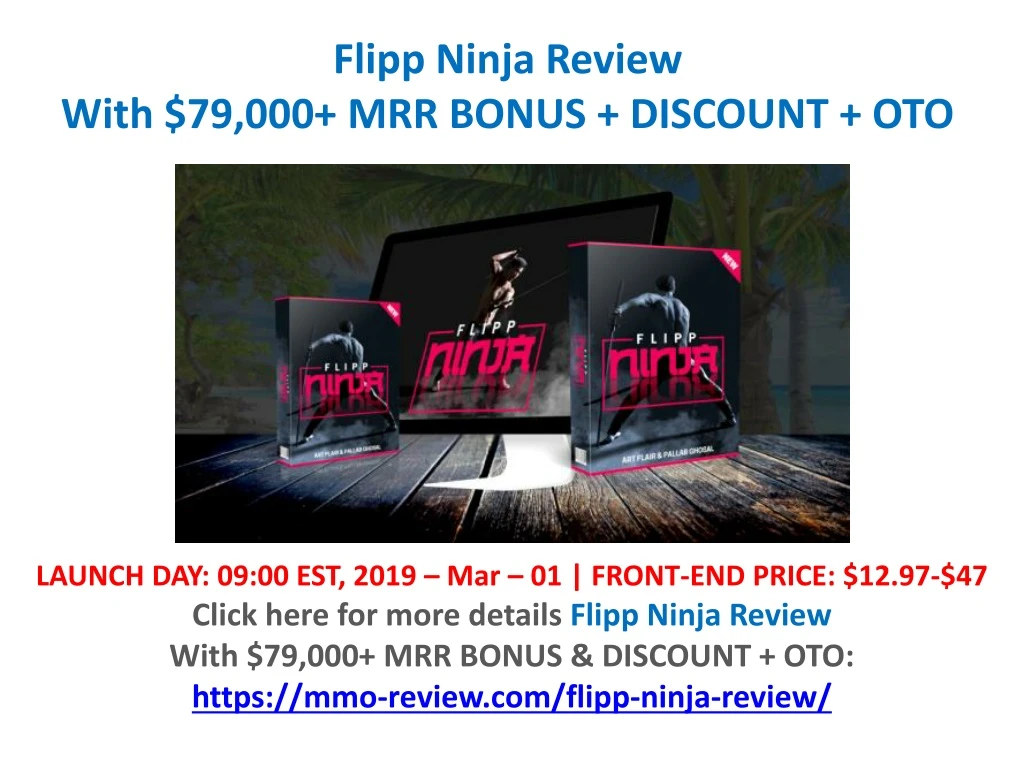 flipp ninja review with 79 000 mrr bonus discount