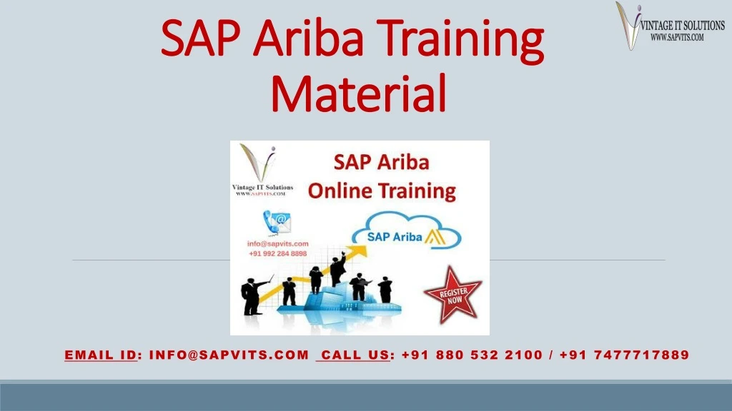sap ariba training material