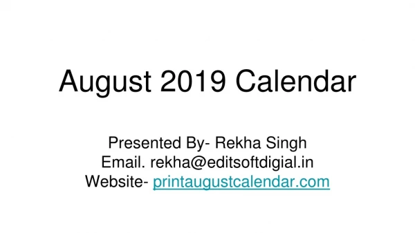 Download august printable calendar pdf