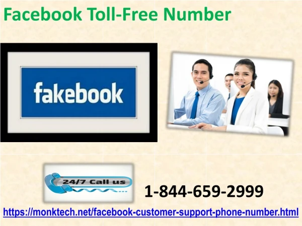 facebook toll free number