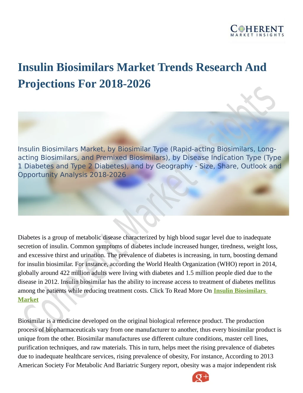 insulin biosimilars market trends research