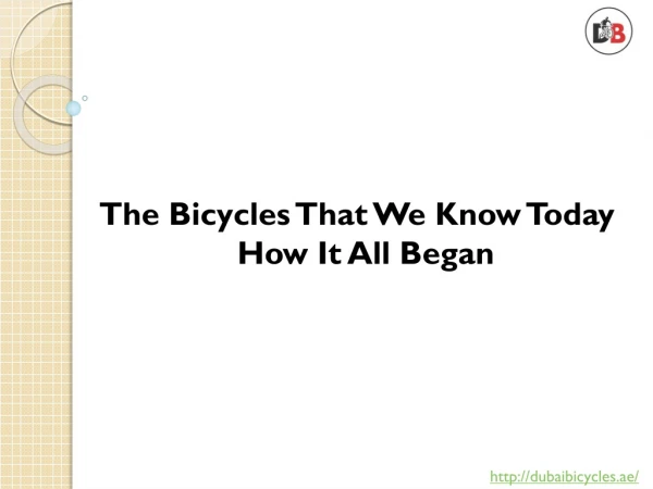 The Bicycle History