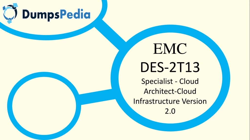 emc des 2t13 specialist cloud architect cloud