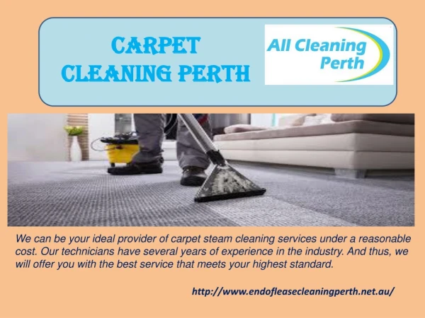 Carpet cleaning perth