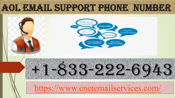 Aol Email Support Phone Number | 1-833-222-6943