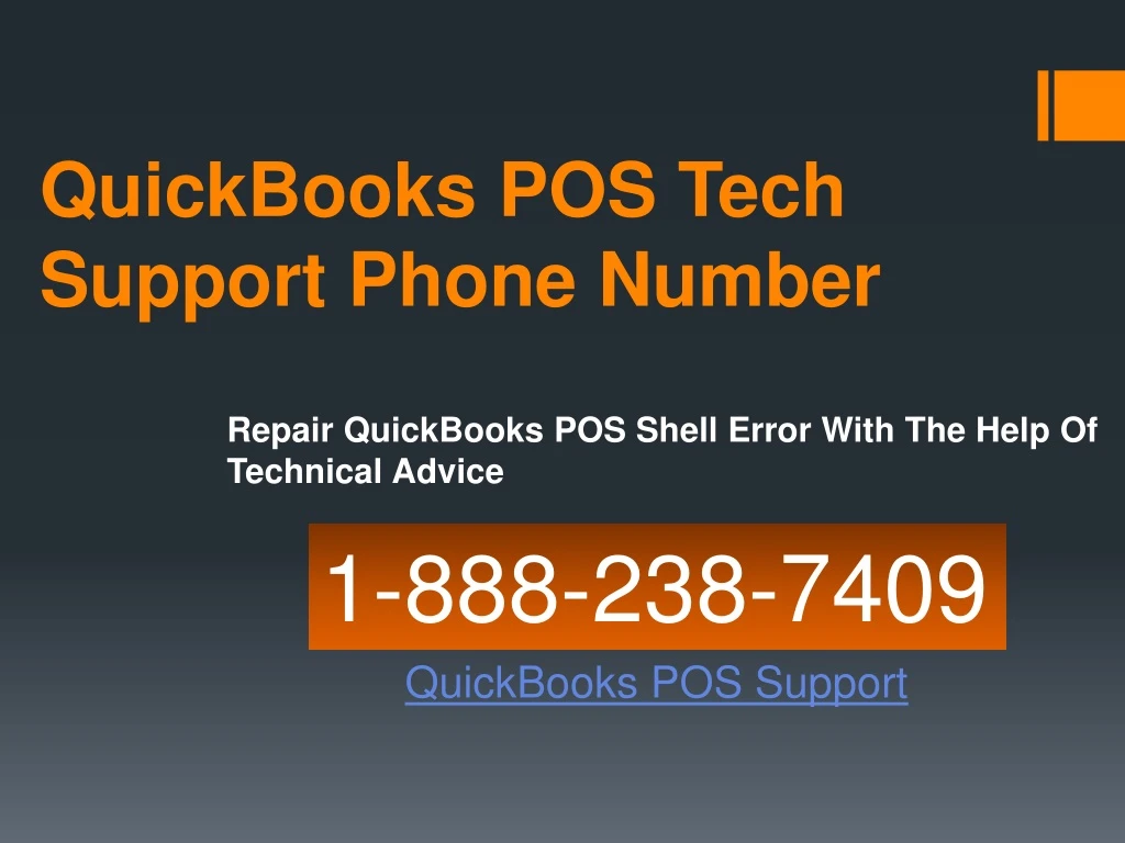 quickbooks pos tech support phone number