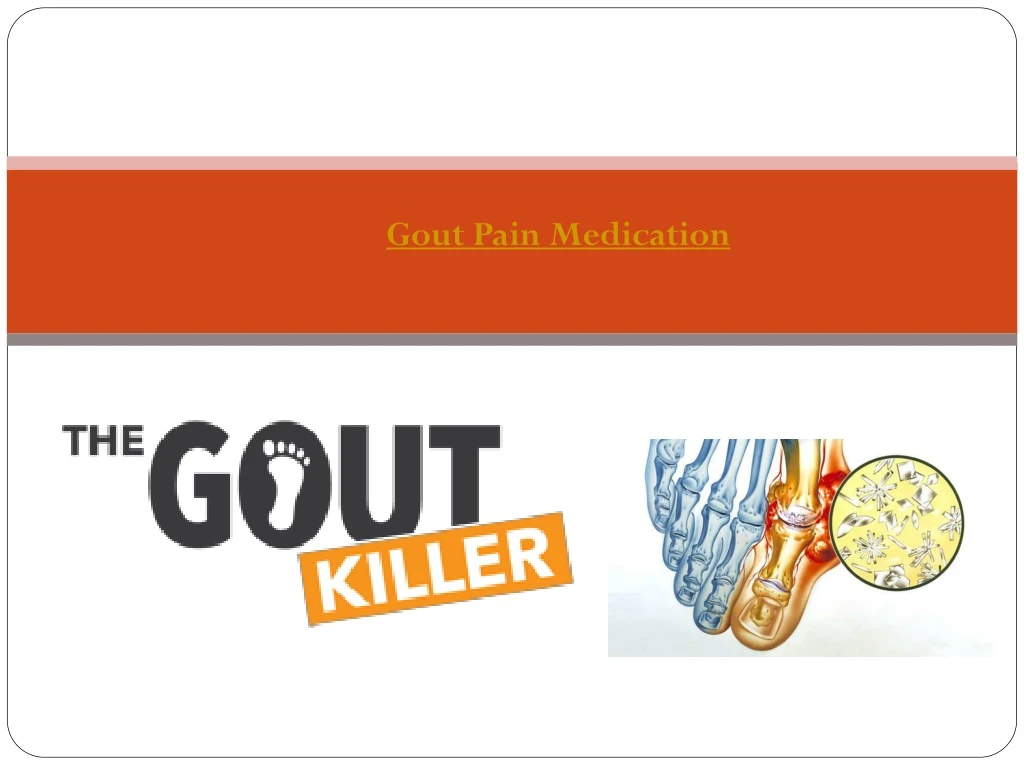 gout pain medication