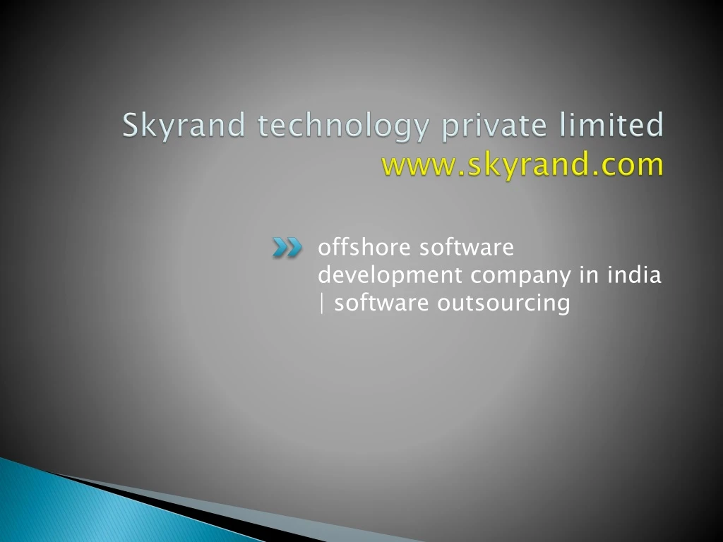 skyrand technology private limited www skyrand com
