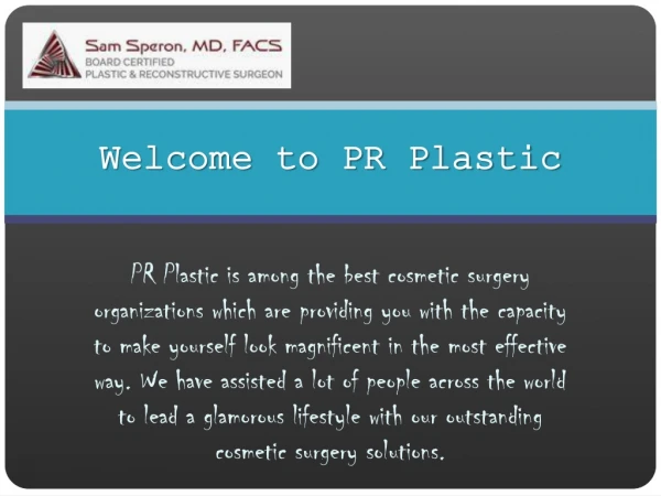welcome to pr plastic