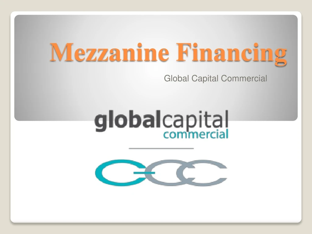 mezzanine financing