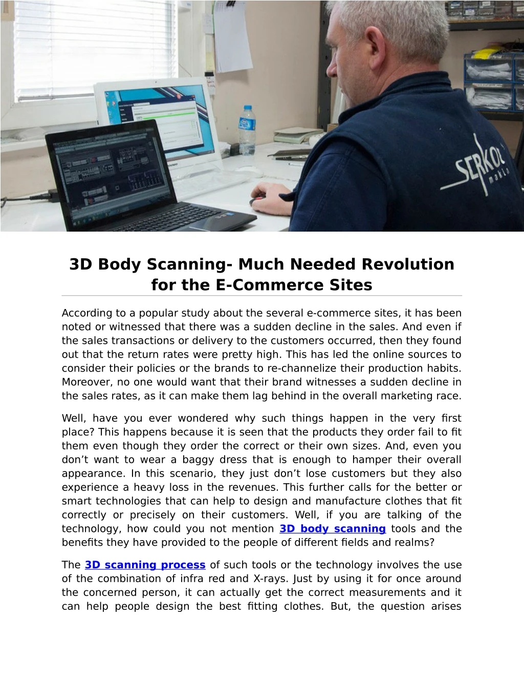 3d body scanning much needed revolution