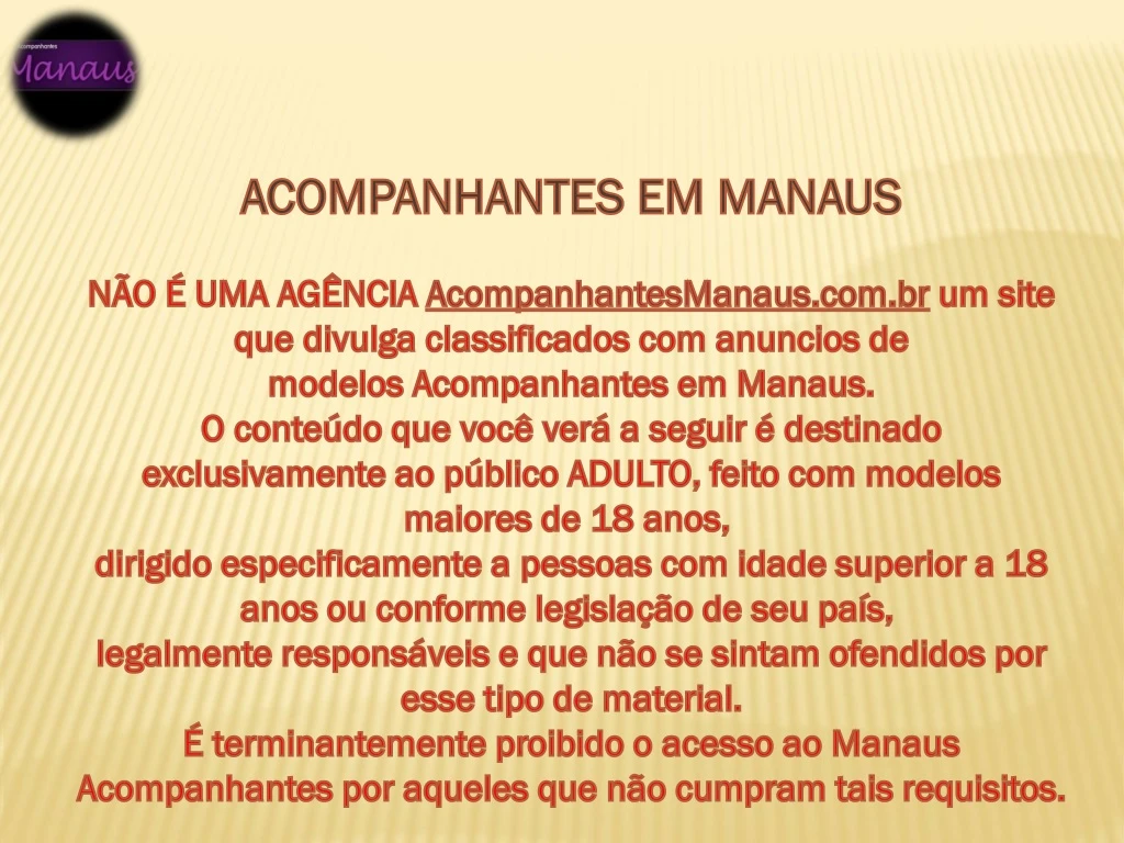 acompanhantes em manaus n o uma ag ncia