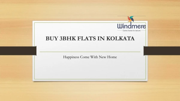 Buy Flats in Kolkata at Best Price