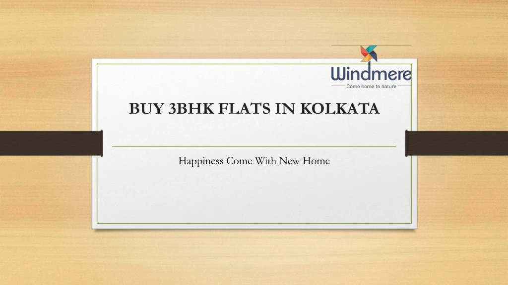 buy 3bhk flats in kolkata