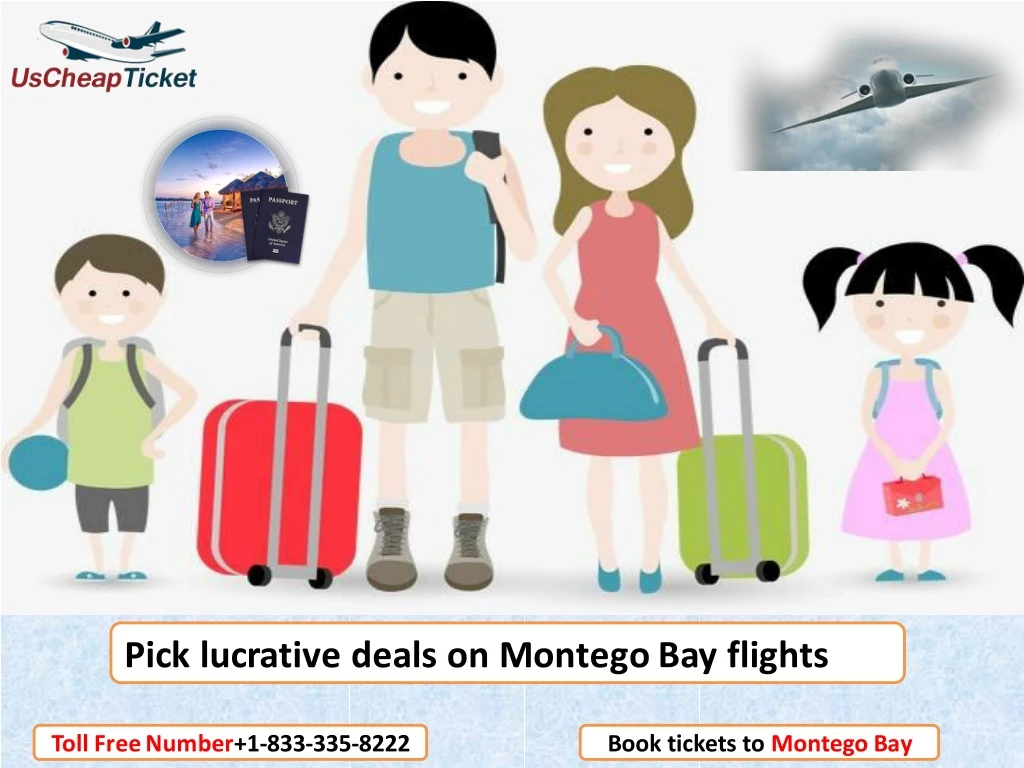 pick lucrative deals on montego bay flights