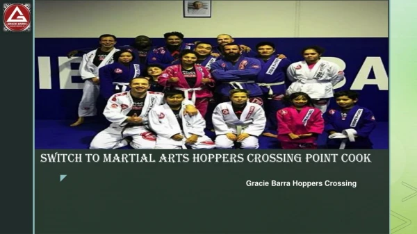 Switch to martial arts hoppers crossing point cook