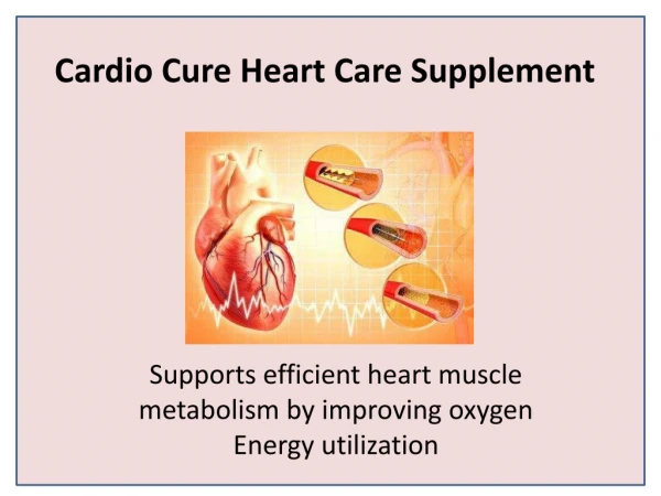 Heal Your Heart with Cardio Cure Capsule